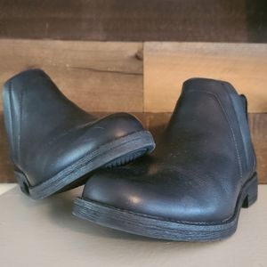 Clarks Black leather Demi ankle boot EUC 8